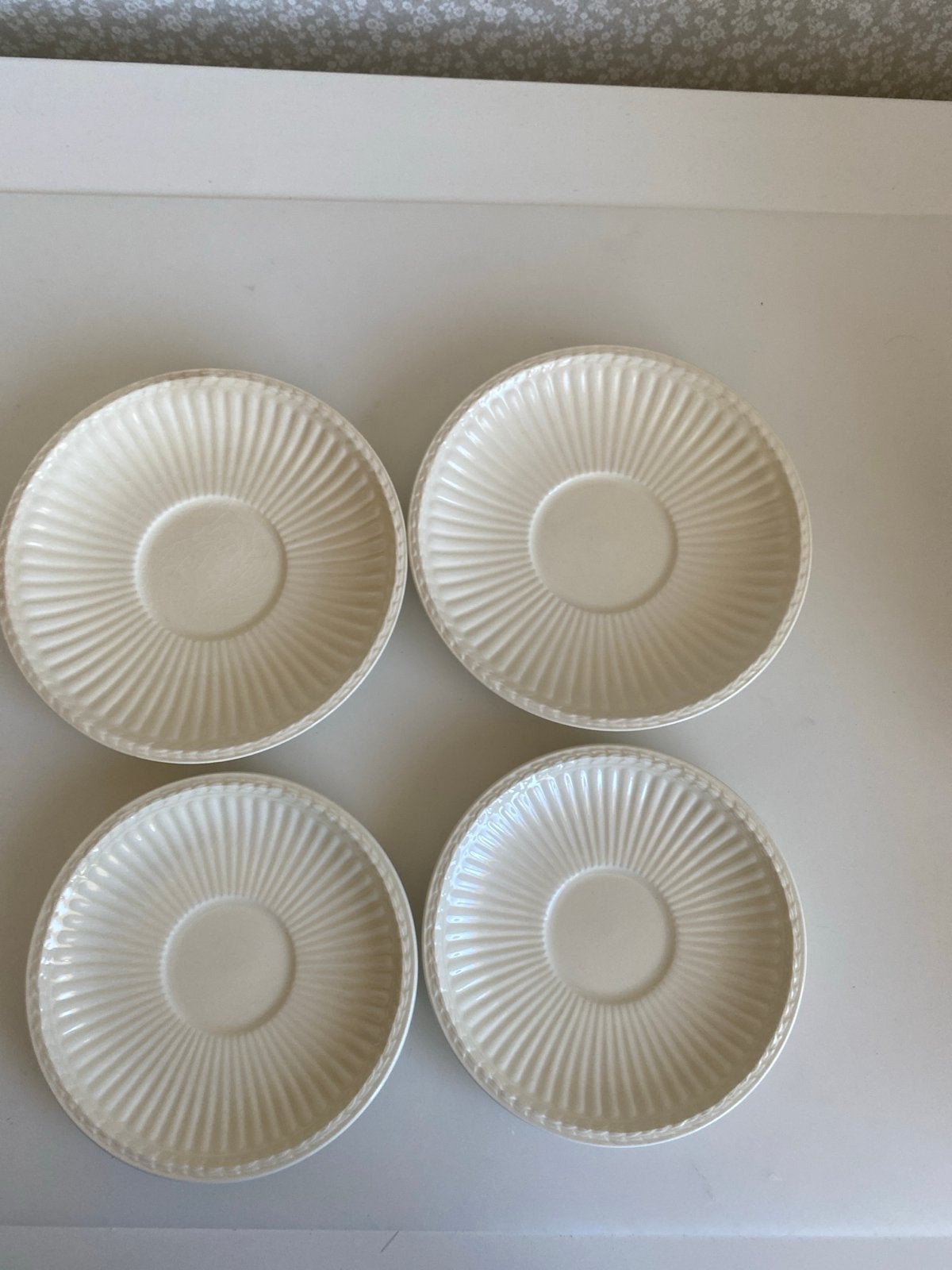 4 Wedgwood schotels Edme Wedgwood Etruria Barlaston Rome, Gebruikt, Keramiek, Vintage, Ophalen of Verzenden