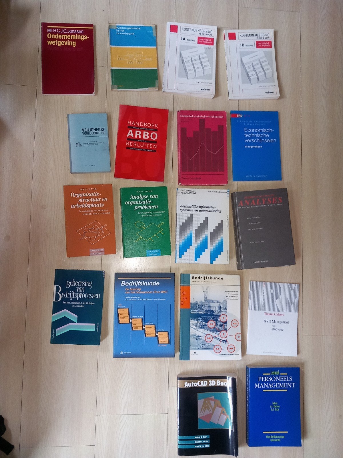 Gratis af te halen Oude Studieboeken Jaren '80 - '90, Ophalen, Gamma, Gelezen, HBO