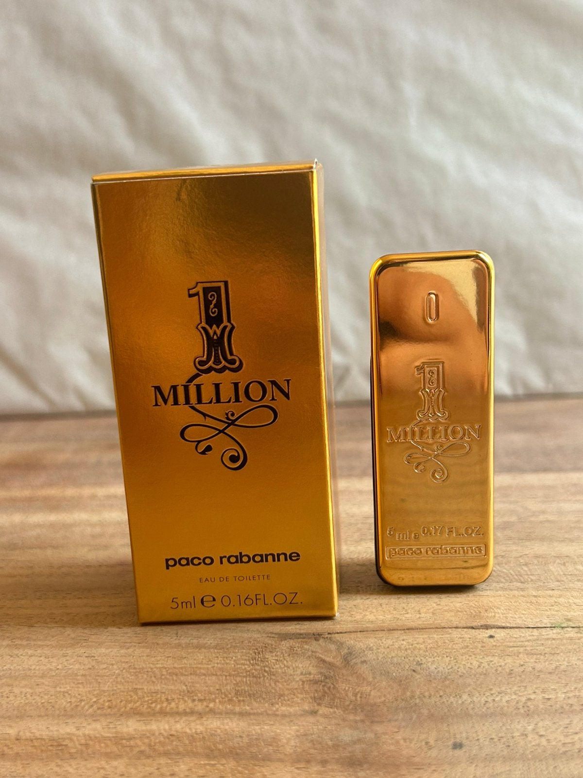 Paco Rabanne - 1 million miniatuur 5ml edt, Ophalen of Verzenden, Nieuw