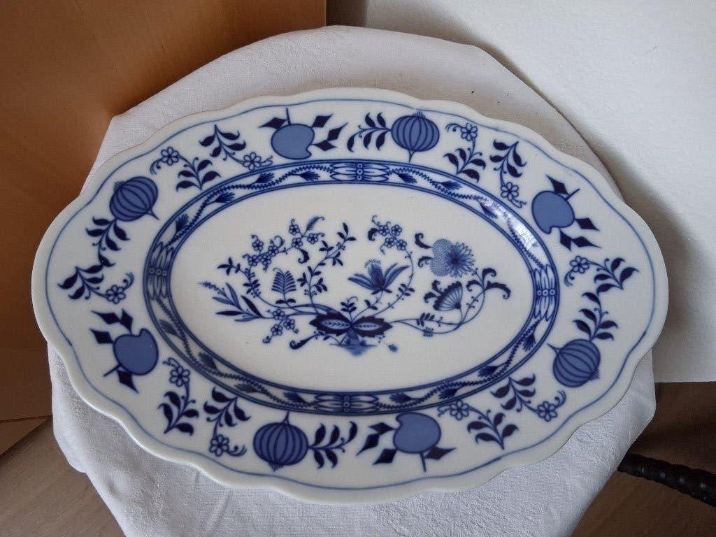 Bavaria Zwiebelmuster vlees- broodschaal *eureka*, Ophalen of Verzenden