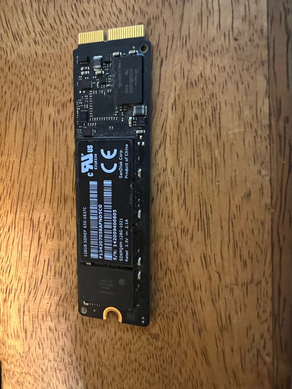 SanDisk 128GB SSD voor MacBook Air/Pro