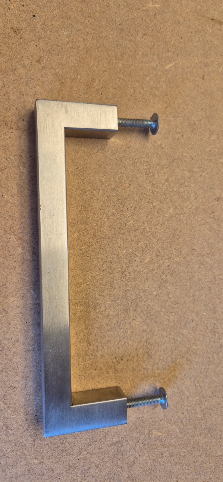 Mat chromen (keuken)grepen, Huis en Inrichting, Keuken | Keukenelementen, Minder dan 50 cm, Ophalen of Verzenden, Zo goed als nieuw