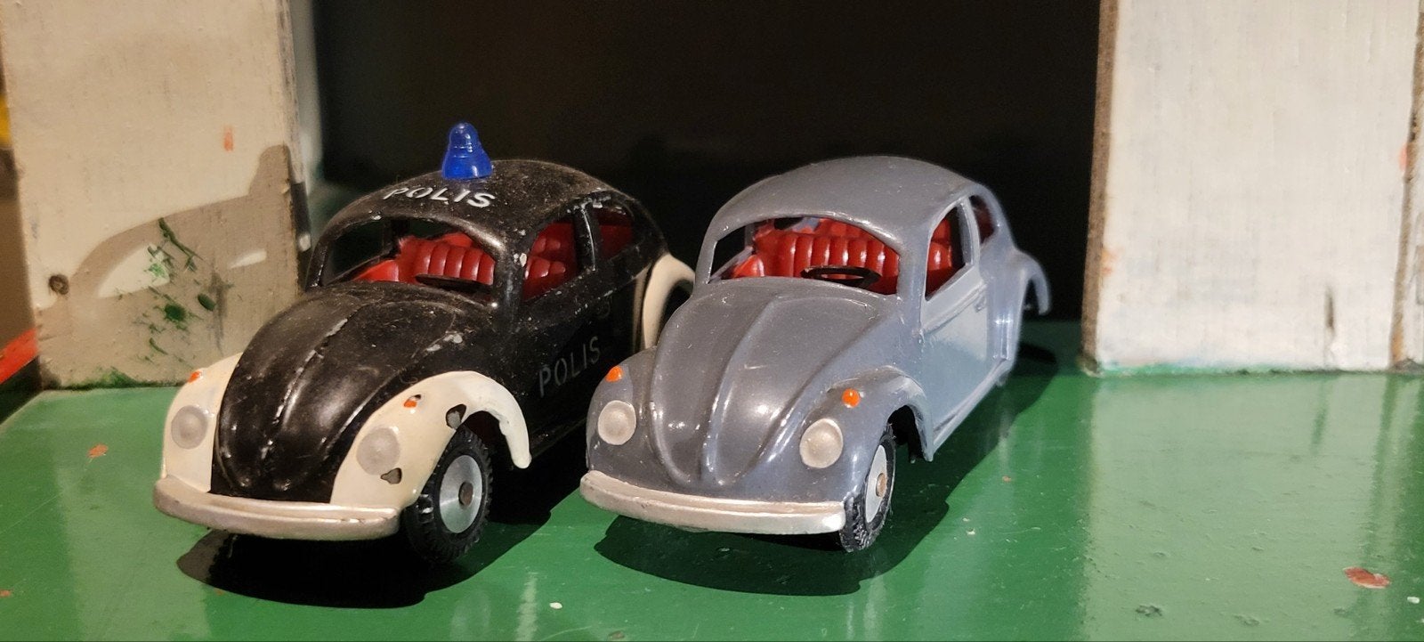 2 x Metosul Portugal Volkswagen Kever.  Gewoon en politie, Ophalen of Verzenden, Gebruikt, Auto, Overige merken