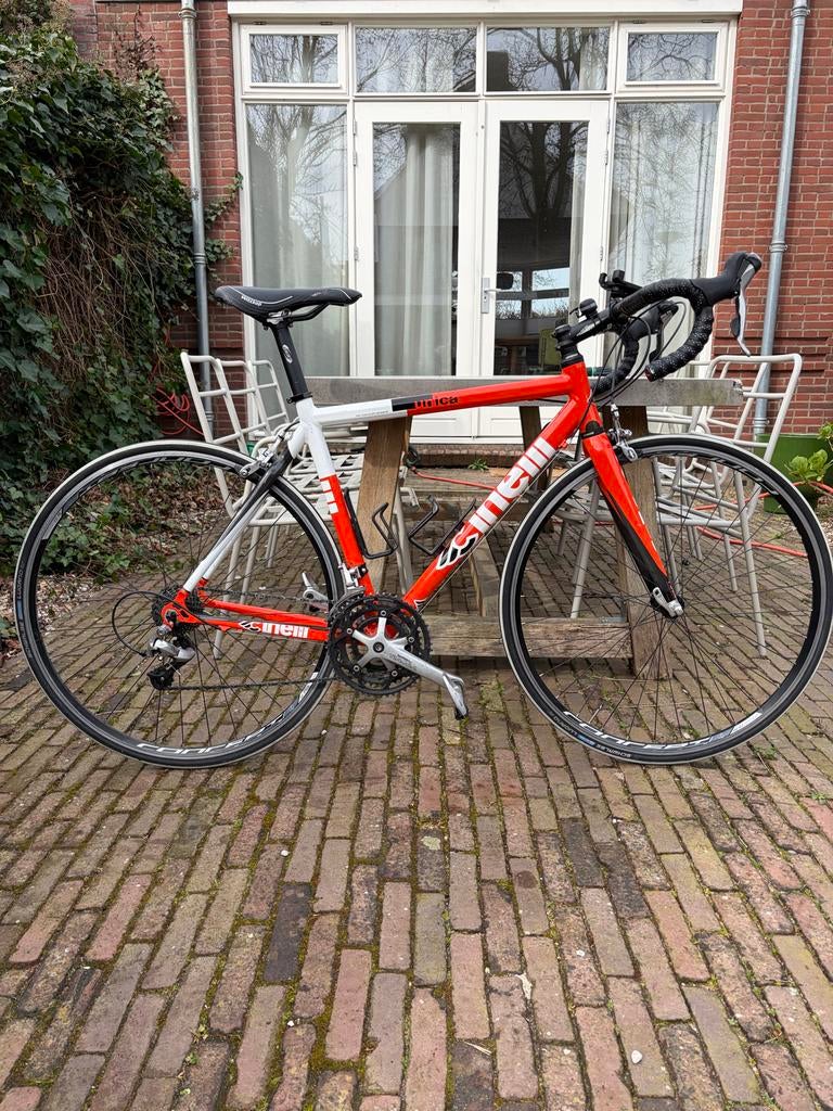 Cinelli Unica racefiets | maat 53 | half carbon | tiagra, Fietsen en Brommers, Fietsen | Racefietsen, 28 inch, Aluminium, Zo goed als nieuw
