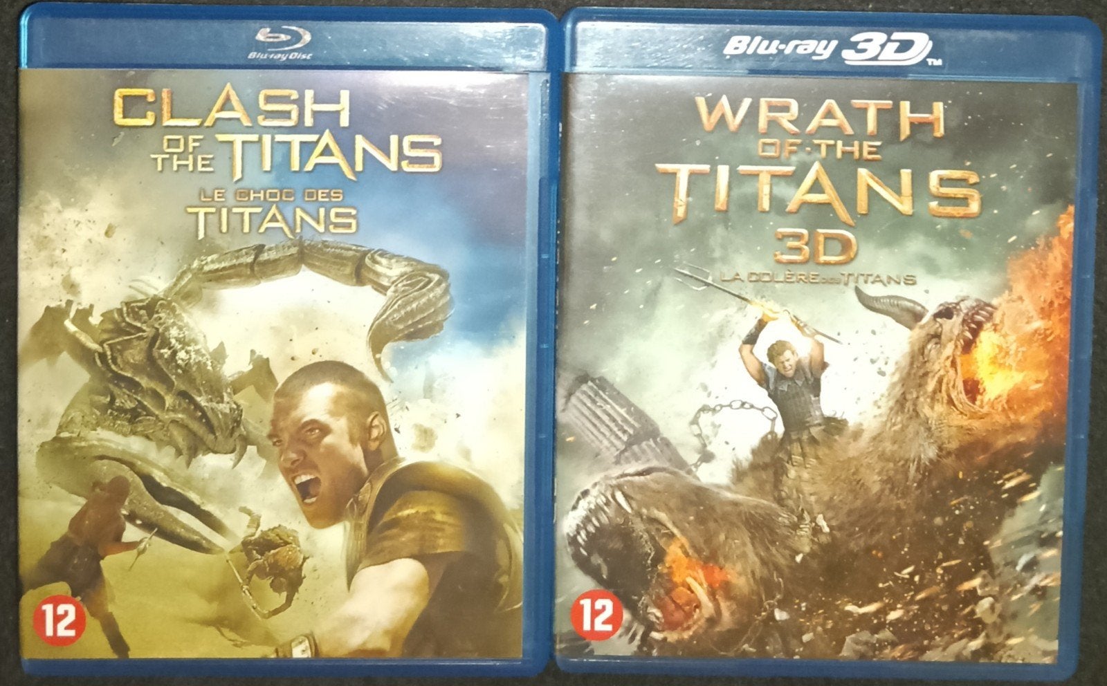 Clash Of The Titans & Wrath Of The Titans bluray, Ophalen of Verzenden, Zo goed als nieuw