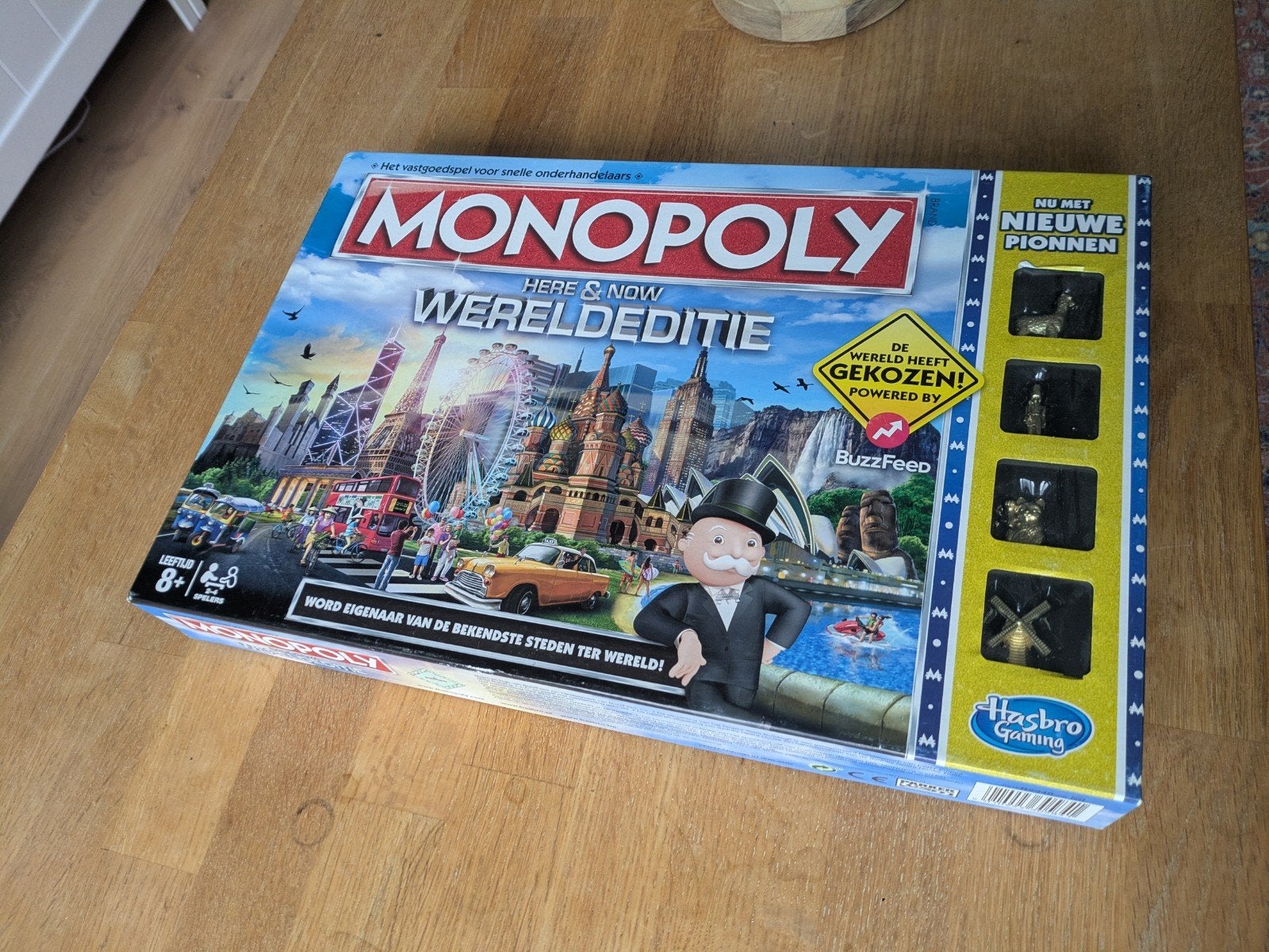 Monopoly Wereldeditie - Compleet en in goede staat, Hobby en Vrije tijd, Ophalen of Verzenden, Zo goed als nieuw