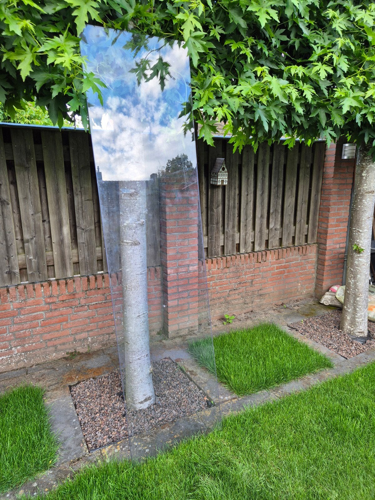 Polycarbonaat plaat 200x55x1 cm - Sterk en Transparant, Ophalen, Gebruikt, Minder dan 80 cm, Niet van toepassing