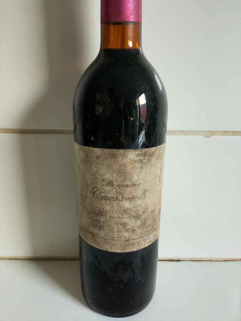 Minervois rode wijn 1998, Ophalen, Nieuw, Frankrijk, Rode wijn