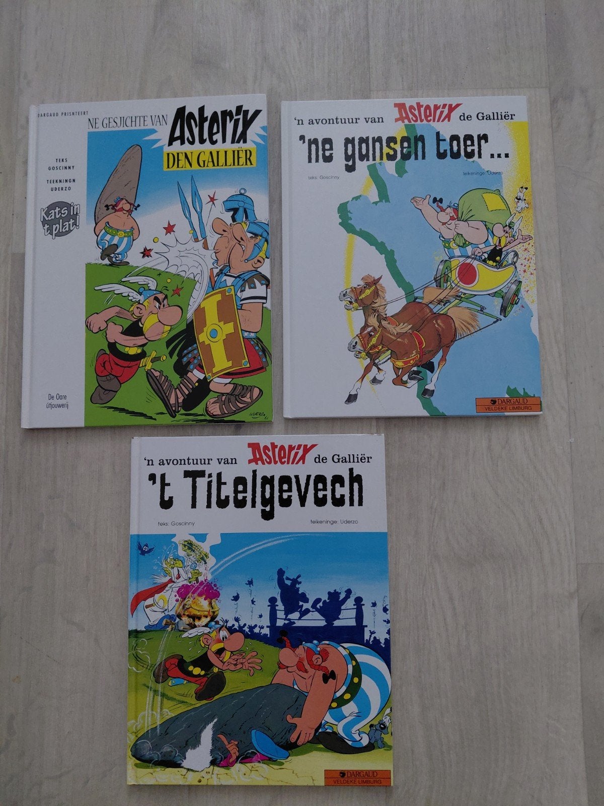 Asterix de Galliër stripboeken - 3 delen, Boeken, Stripboeken, Ophalen of Verzenden
