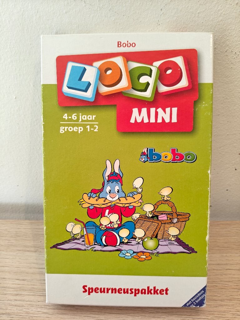 Loco Pakket: Mini & Maxi (3x Basisdoos + 13x Boekjes), Ophalen, Zo goed als nieuw, Puzzelen