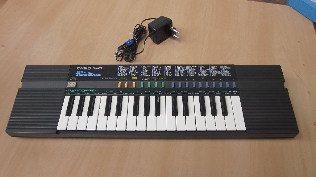 Casio SA-20 100 Sound ToneBank, Ophalen of Verzenden, Gebruikt, Overige aantallen, Casio