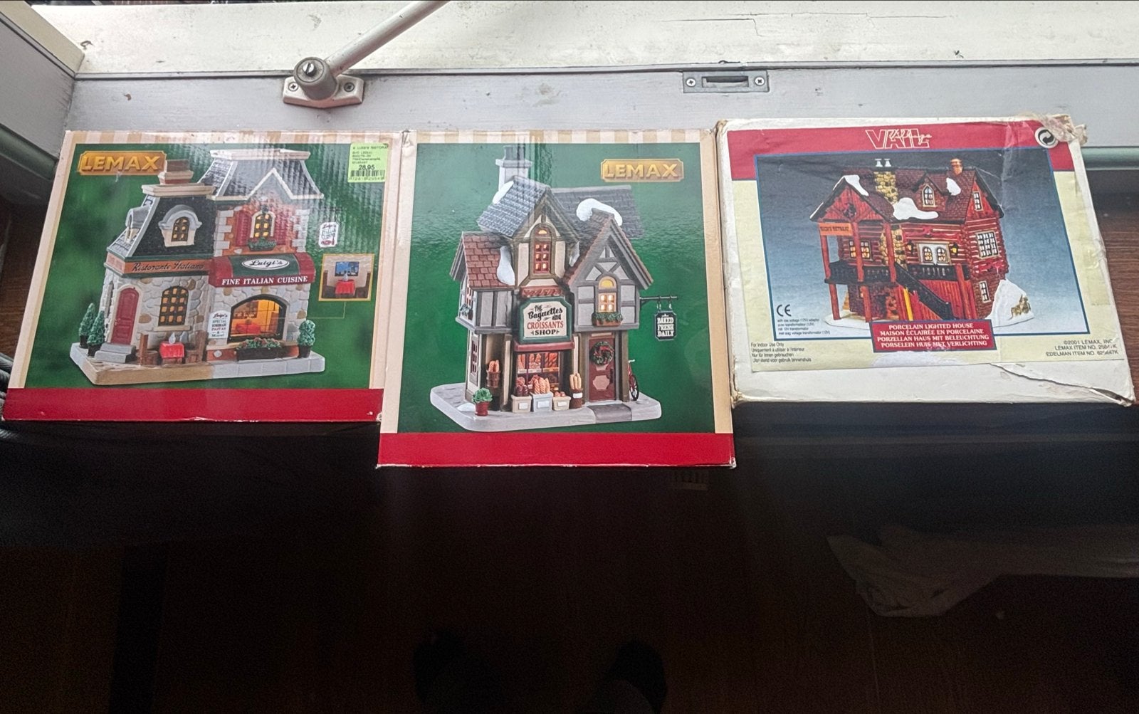 3 x Vintage Lemax (2001-2023), Ophalen of Verzenden