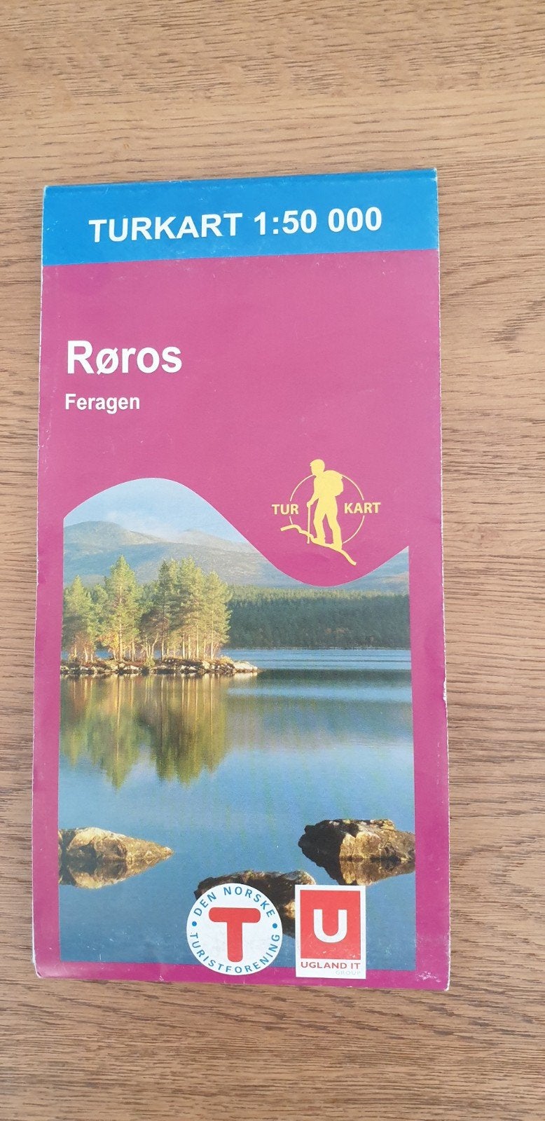 Turkart 1:50 000 Røros Feragen - Wandelkaart Noorwegen, 2000 tot heden, Turkart, Europa Overig, Ophalen of Verzenden