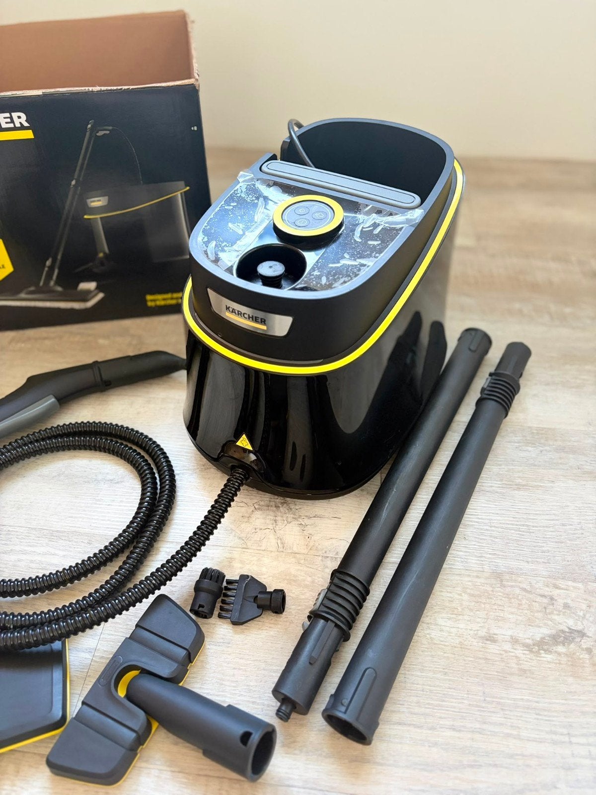 Kärcher SC 3 Deluxe Stoomreiniger - Zo goed als nieuw, Kärcher, Ophalen of Verzenden, Geschikt voor harde vloeren, Minder dan 1200 watt