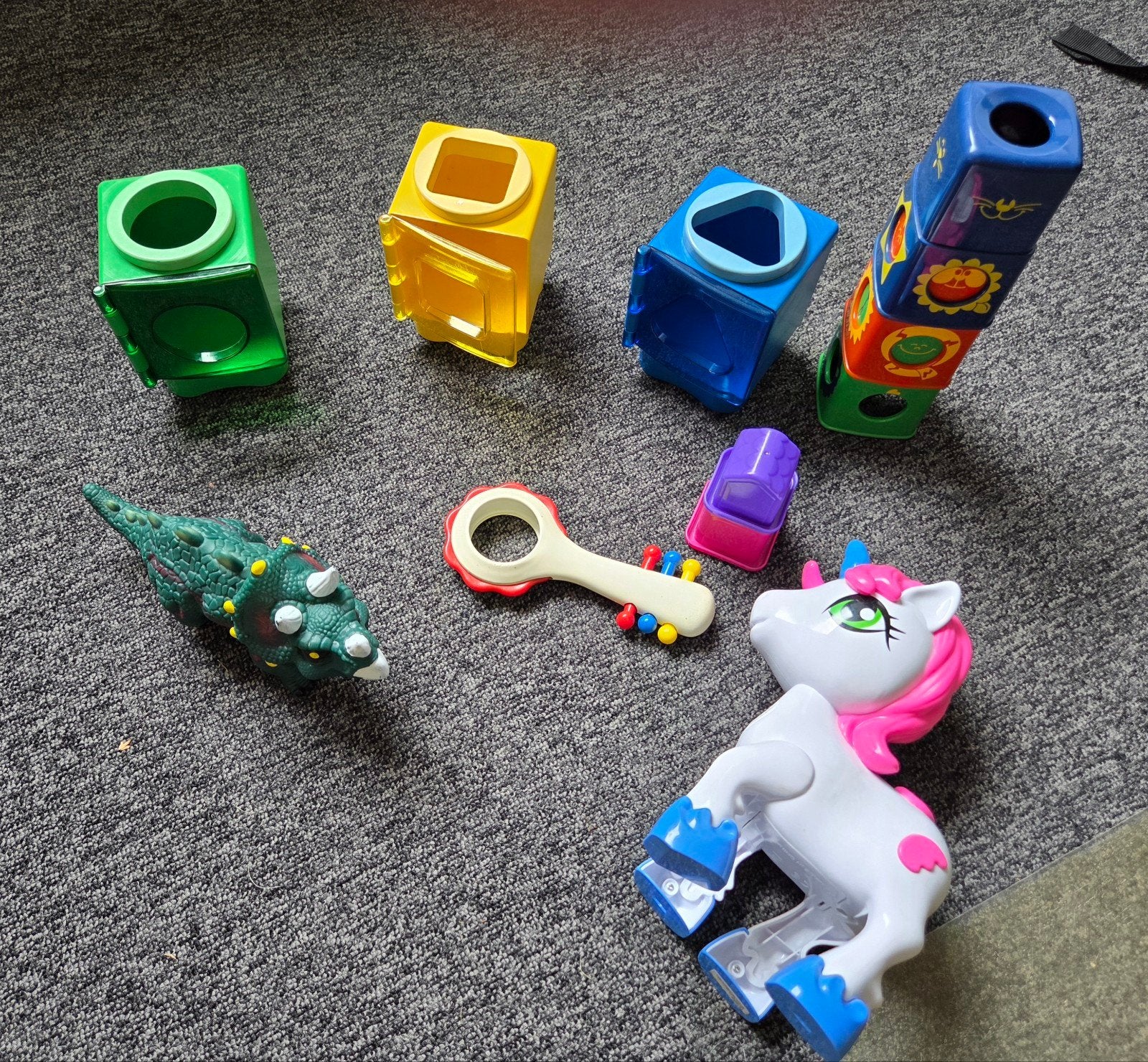 Diverse baby- en kinder speeltjes, Kinderen en Baby's, Speelgoed | Babyspeelgoed, Ophalen, Gebruikt, Overige typen, Met geluid