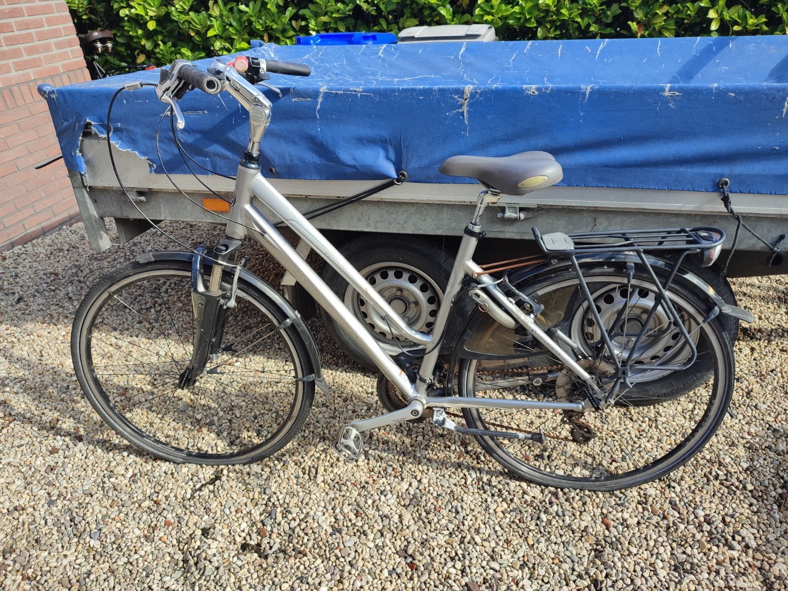 Trek 7500 Damesfiets - Opknapper met nieuwe banden nodig, Fietsen en Brommers, Velgrem, Versnellingen, Ophalen, Overige merken