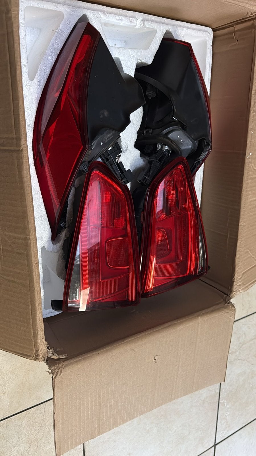 Volkswagen Golf 7 Achterlichten set - Zo goed als nieuw, Ophalen of Verzenden, Gebruikt, Volkswagen