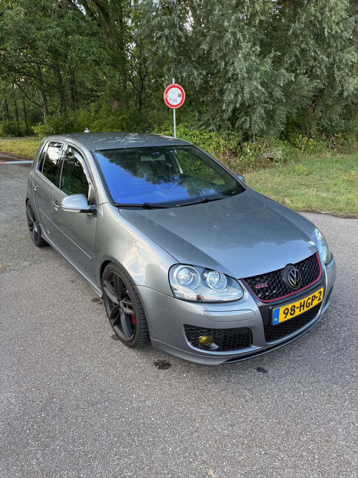 Volkswagen Golf 2.0 GTI Edition 30 DSG, Zwart, 4 cilinders, 1984 cc, Leder en Stof
