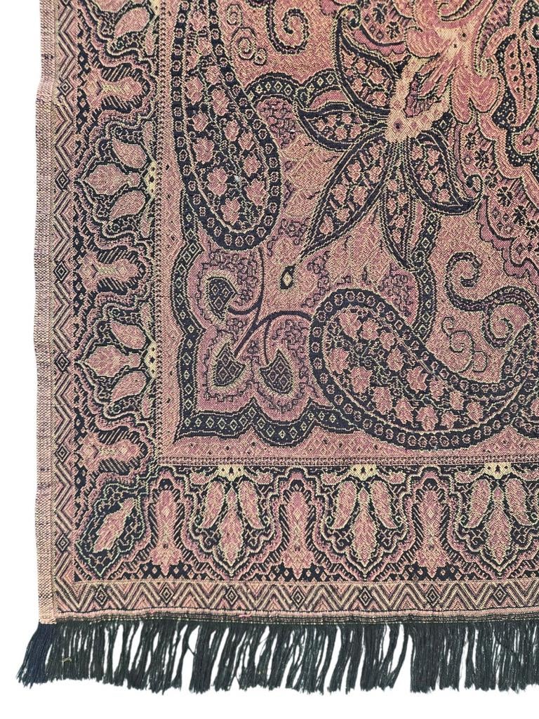 Vintage Paisley Wandtapijt worteldoek decorative 132x172cm, Antiek en Kunst, Ophalen of Verzenden