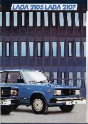 Lada 2105, 2107, Samara of 2110 2111/2 brochure/auto folder, Ophalen, Overige merken