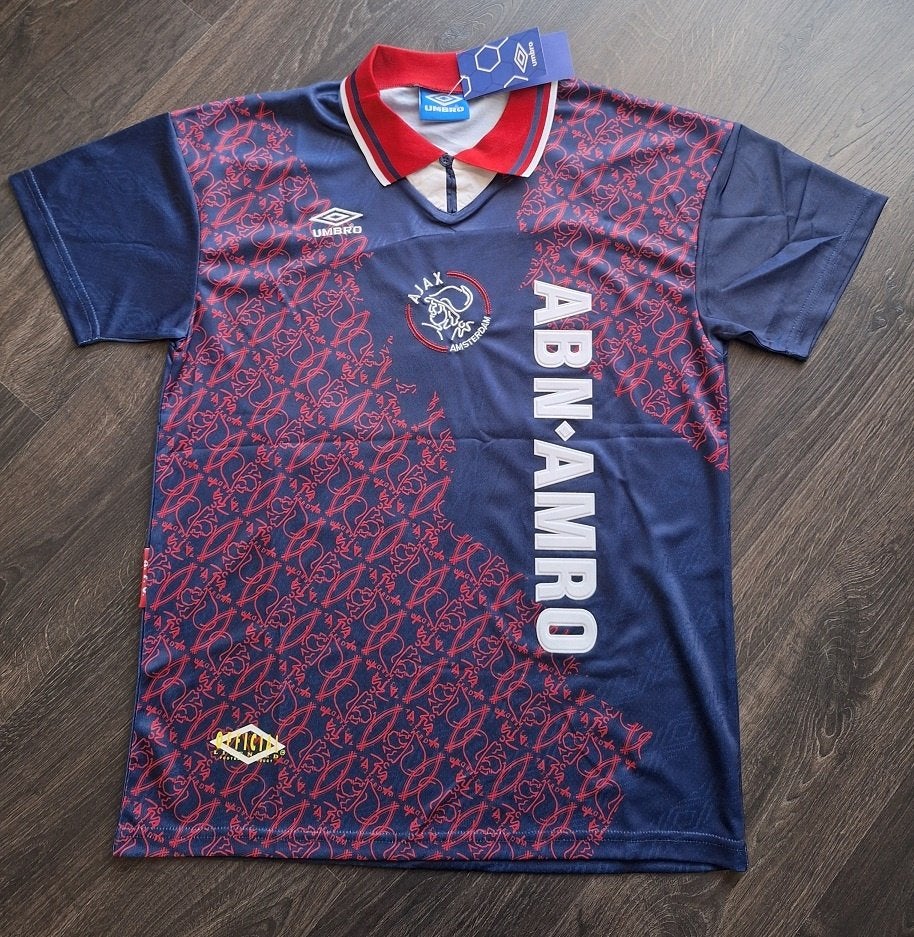 Ajax shirt 1994/1995 (uitshirt) Kluivert maat M, Maat M, Ophalen of Verzenden, Nieuw, Shirt