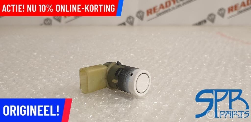 VW AUDI SKODA PARKEERSENSOR Sensor PDC 7H0919275C WIT T5 A6, Gebruikt, Ophalen of Verzenden