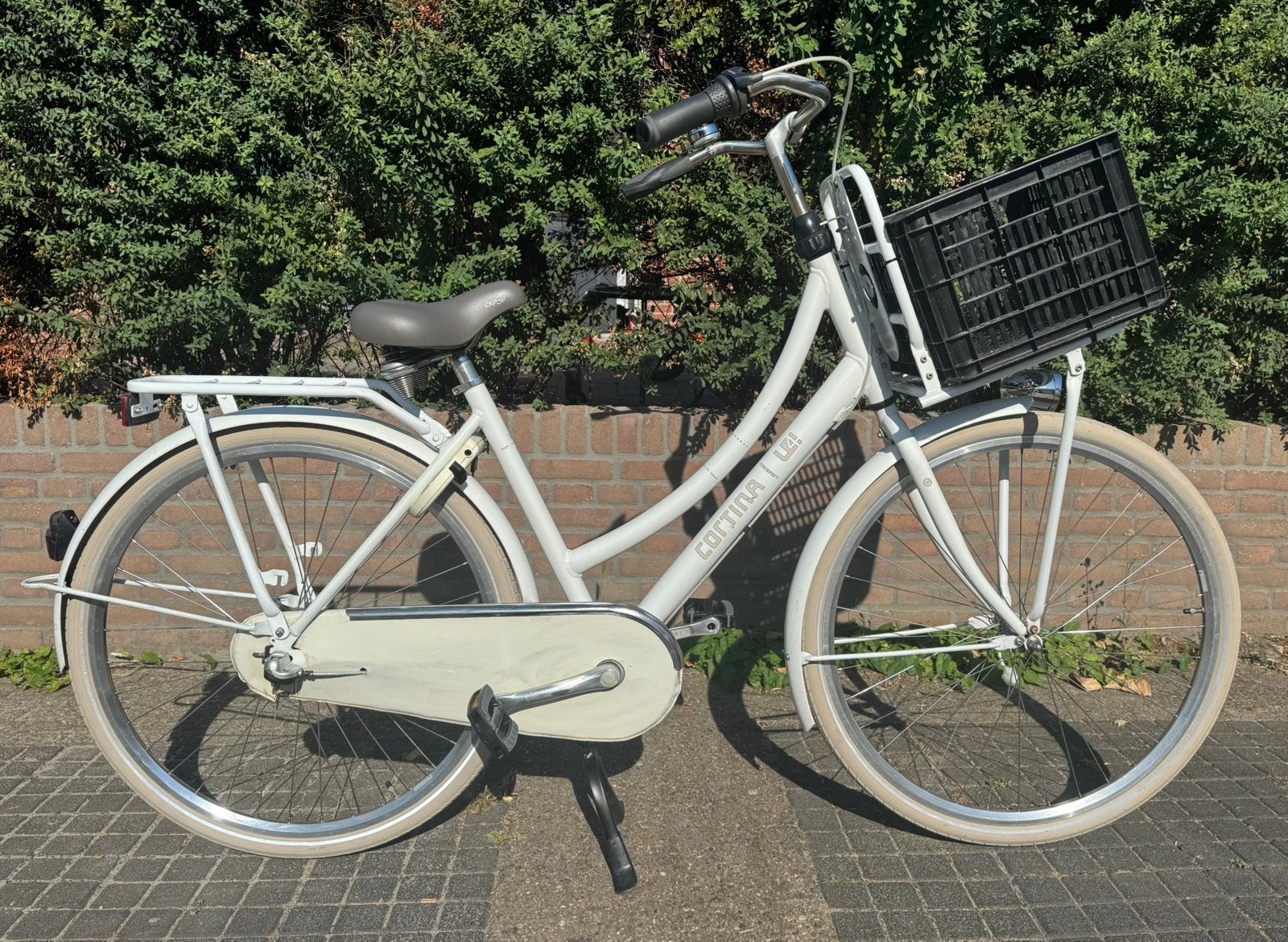 Cortina U4 Transport damesfiets 50 cm – Nexus 3, Terugtraprem, Versnellingen, Zo goed als nieuw, 50 tot 53 cm
