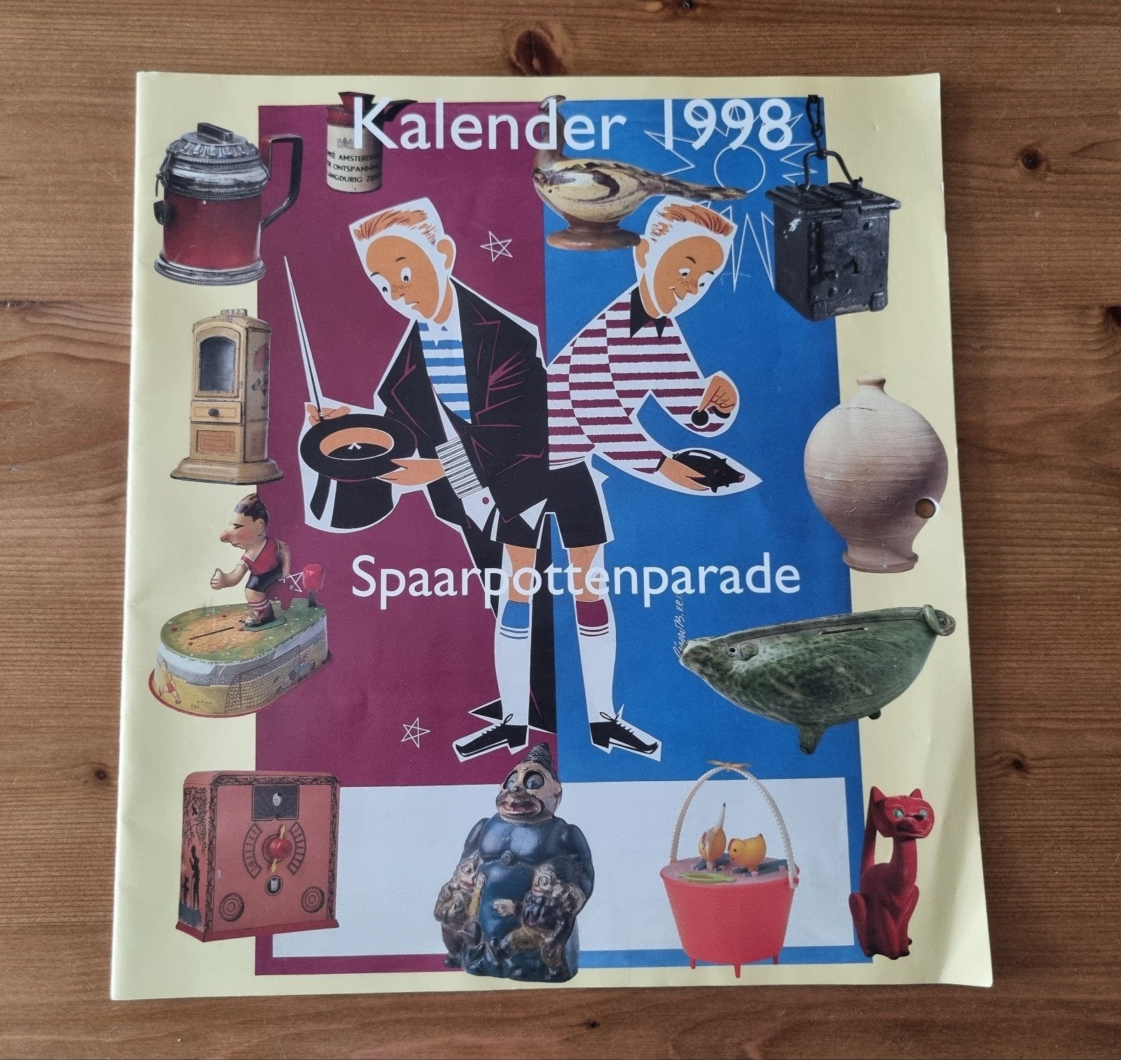 Spaarpottenparade kalender 1998., Ophalen of Verzenden, Maandkalender, Zo goed als nieuw