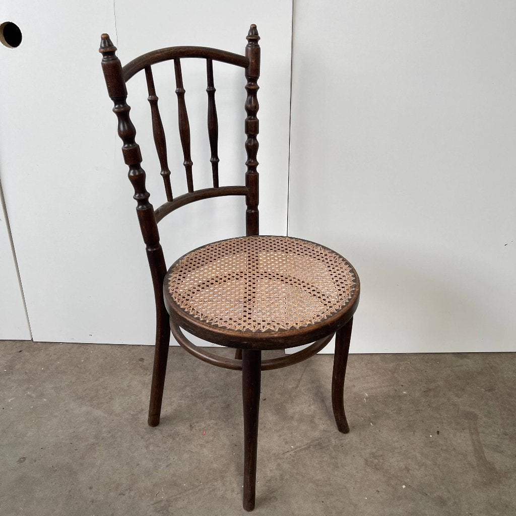 Antieke Thonet Originele Caféstoel Antiek Hout Stoel, Ophalen