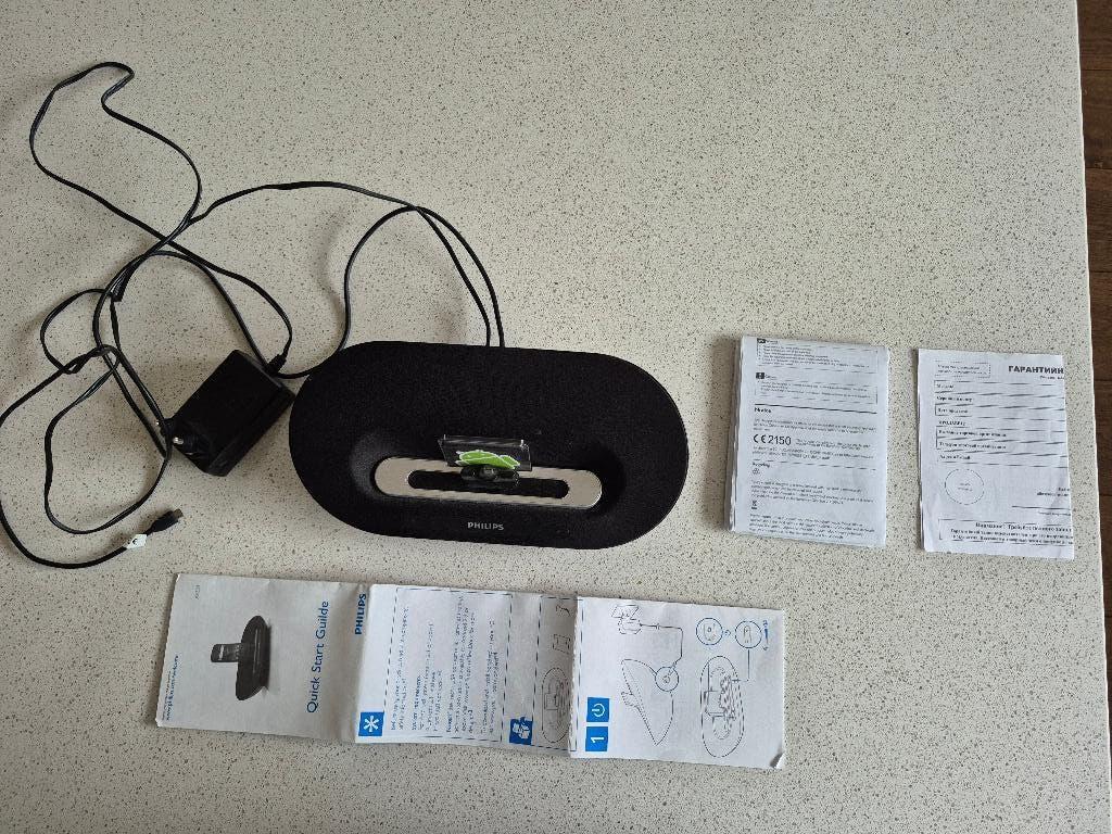 Philips AS 351 Fidelio docking-speaker, Ophalen, Bluetooth, Gebruikt