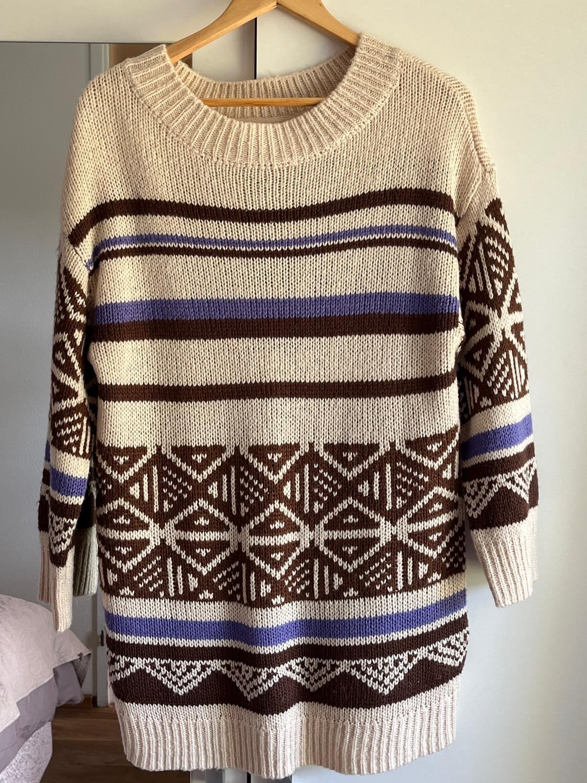 Trui noorse stijl maat 36/38, Kleding | Dames, Truien en Vesten, Ophalen of Verzenden, Zo goed als nieuw, Maat 36 (S), Meerkleurig