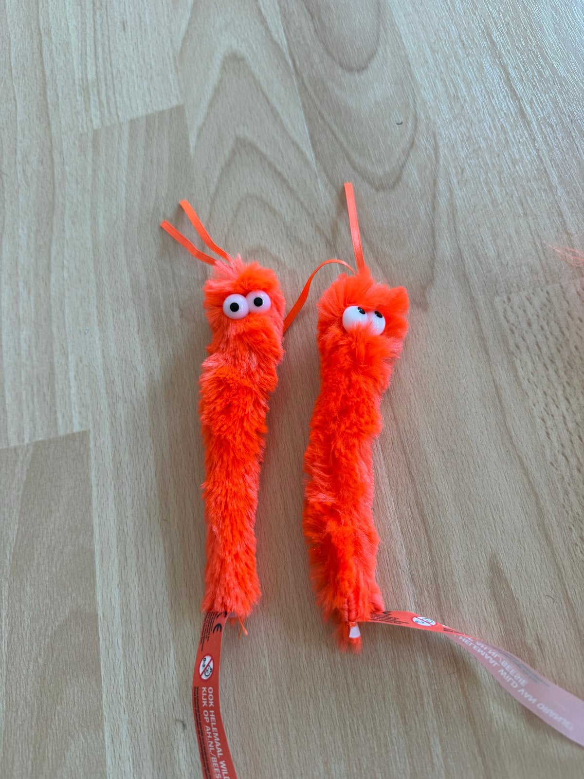 2 Albert Heijn Beessies - Oranje knuffelbeestjes, Ophalen of Verzenden