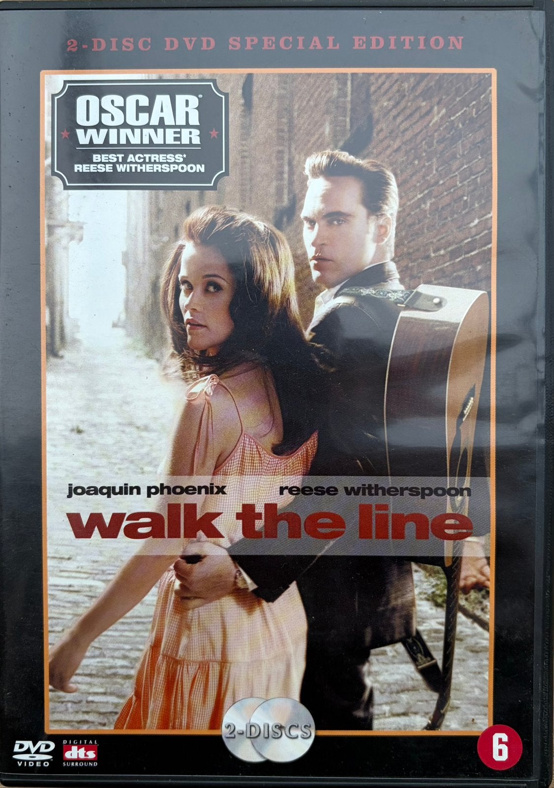 DVD Walk the line, Alle leeftijden, Ophalen of Verzenden, Zo goed als nieuw