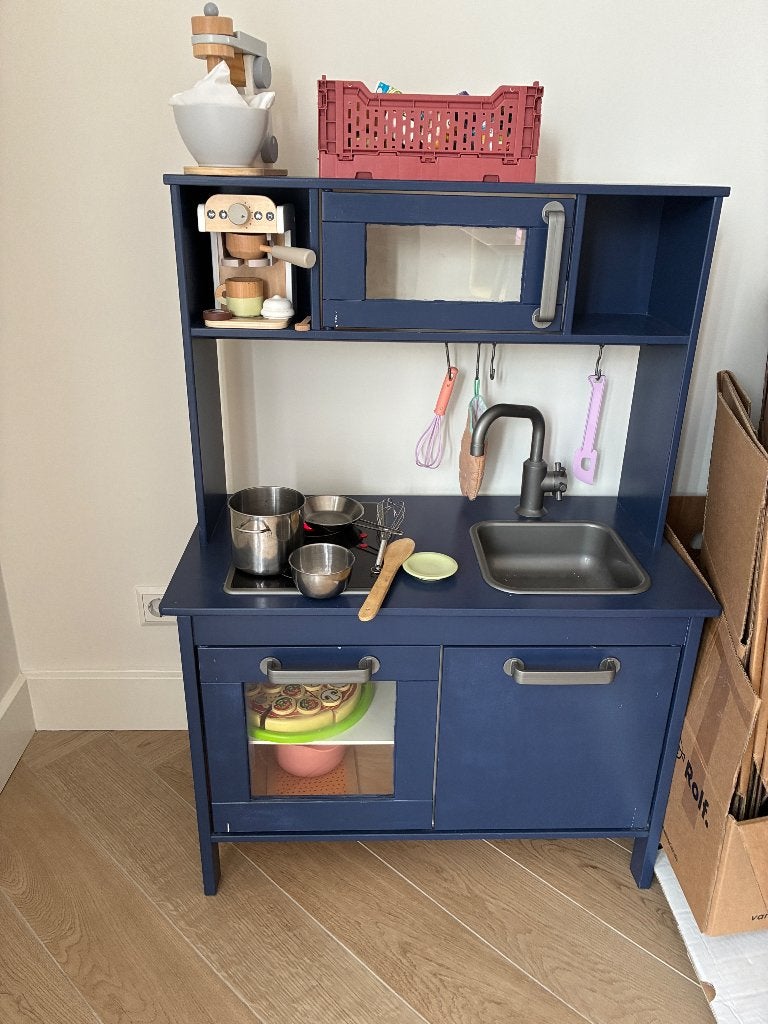 IKEA kinderkeuken met accessoires, Ophalen, Gebruikt, Hout, Speelkeuken