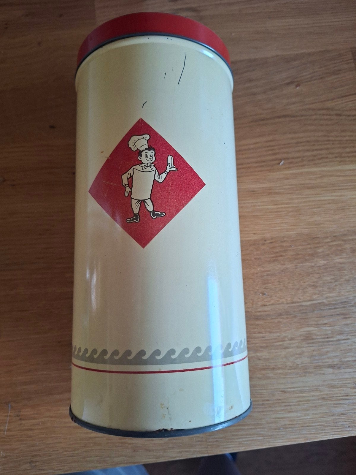 Vintage Verkade beschuitblik, Ophalen of Verzenden