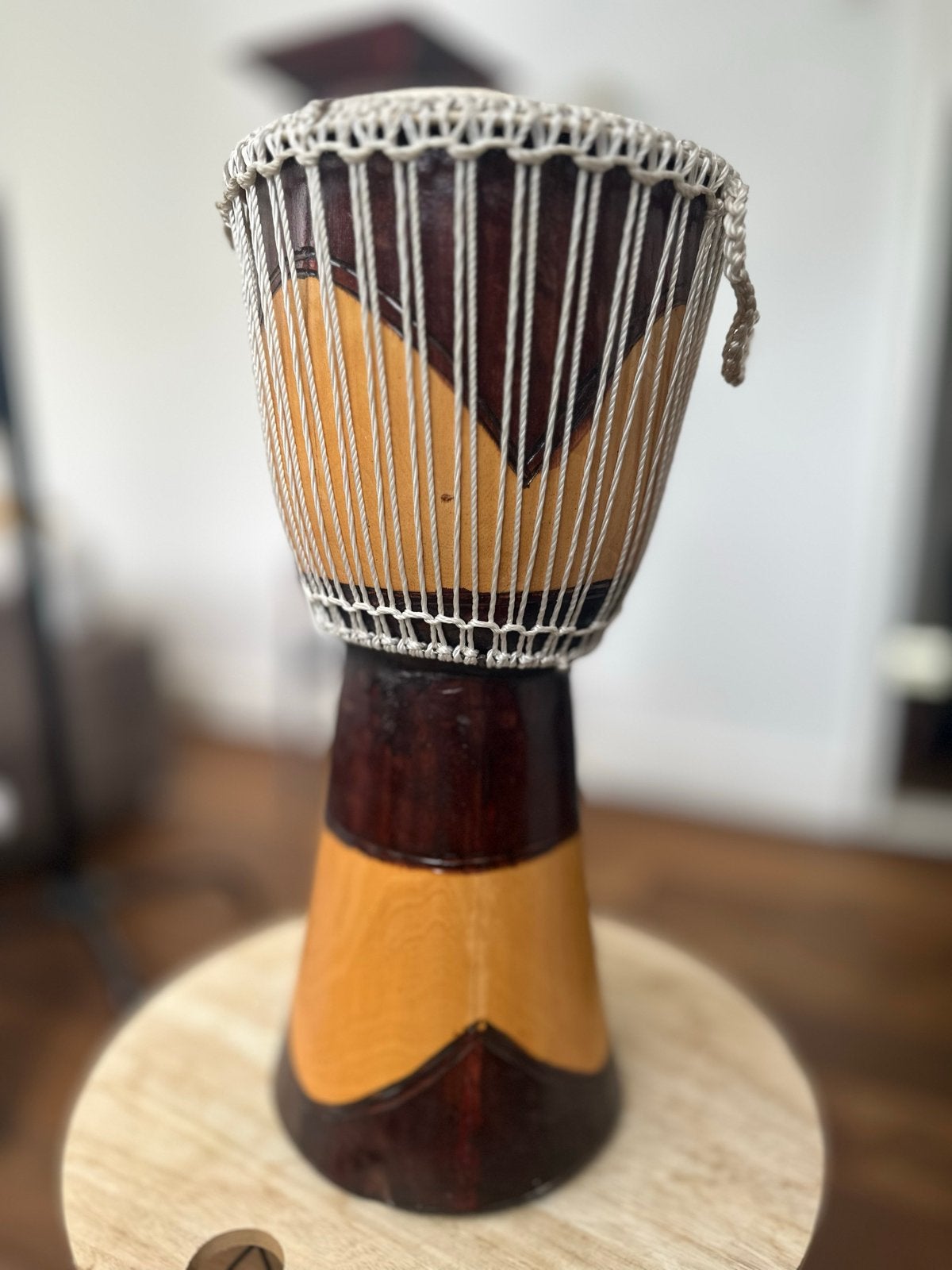 Mooie handgemaakte Djembe trommel, Muziek en Instrumenten, Ophalen of Verzenden, Gebruikt, Trommel