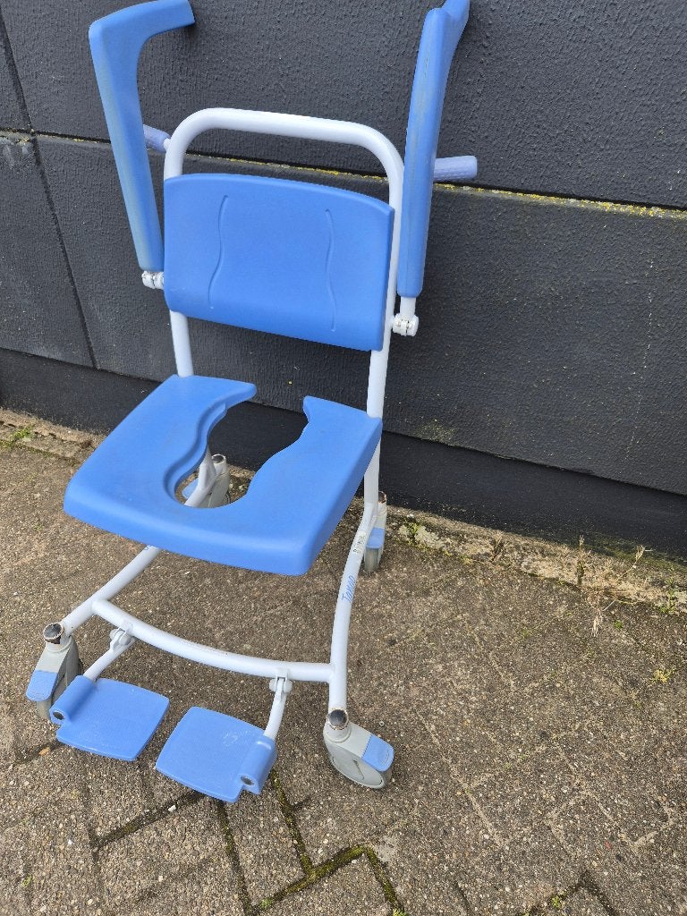 po stoel verrijdbaar, Ophalen of Verzenden, Gebruikt