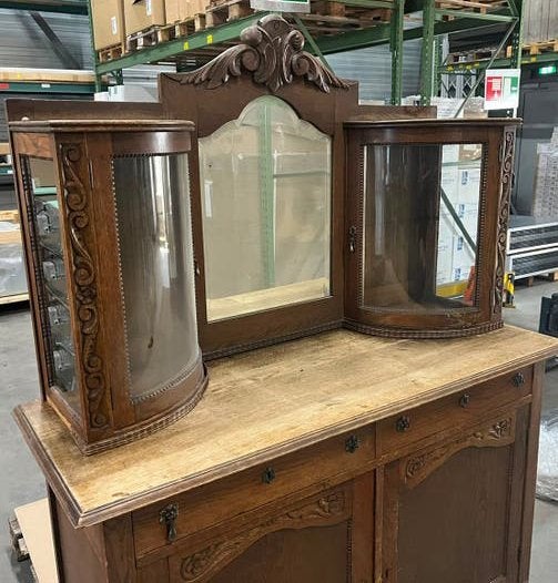 Vintage Kast/ klassiek houten kast/dressoir/tvkast/ kaptafel, Antiek en Kunst, Antiek | Meubels | Kasten, Ophalen