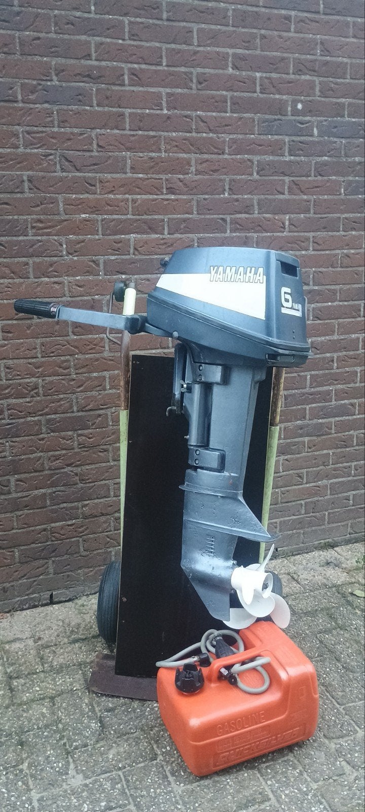 Yamaha 8 pk 2 takt kortstaart buitenboordmotor, Ophalen of Verzenden, Overige materialen, Buitenboordmotor