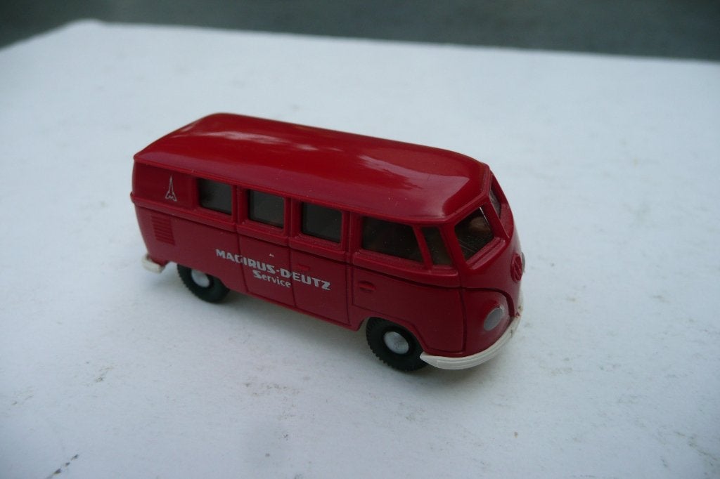Brekina 3105 HO spoor VW T1 Volkswagen T1 Magirus Deutz, Ophalen of Verzenden, Zo goed als nieuw, Auto's