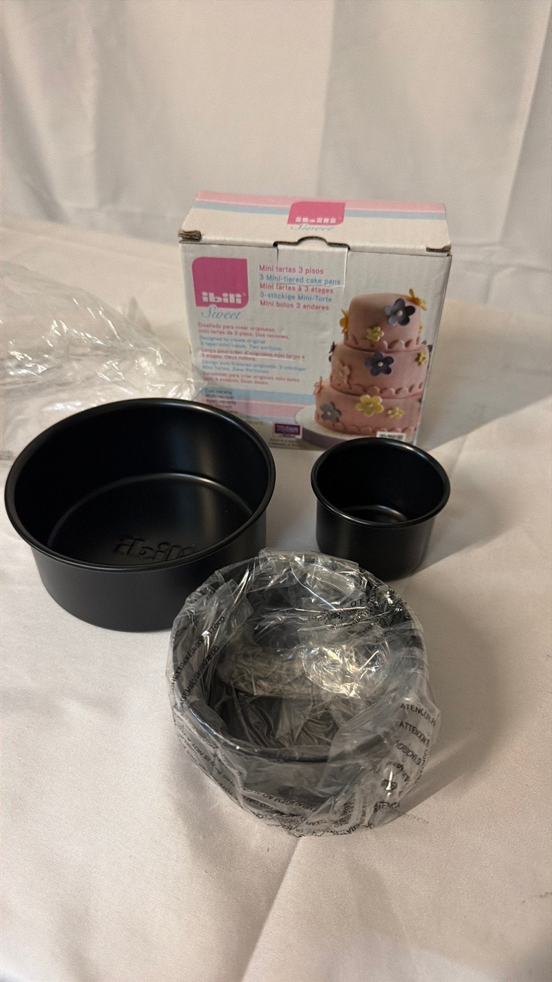 Set ronde cake vormen bakvorm, Ophalen of Verzenden, Nieuw, Taarten of Cupcakes, Bakvorm