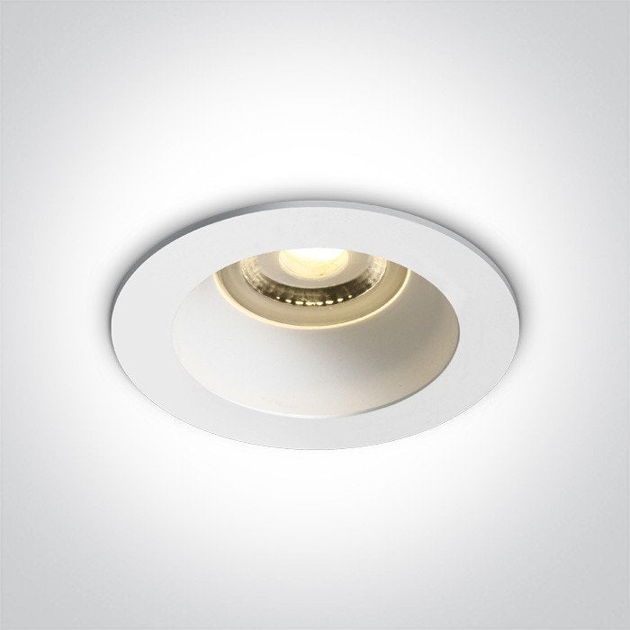 inbouwspot, Kunststof, Geschikt voor plafondmontage, Overige lichtbronnen, GU10