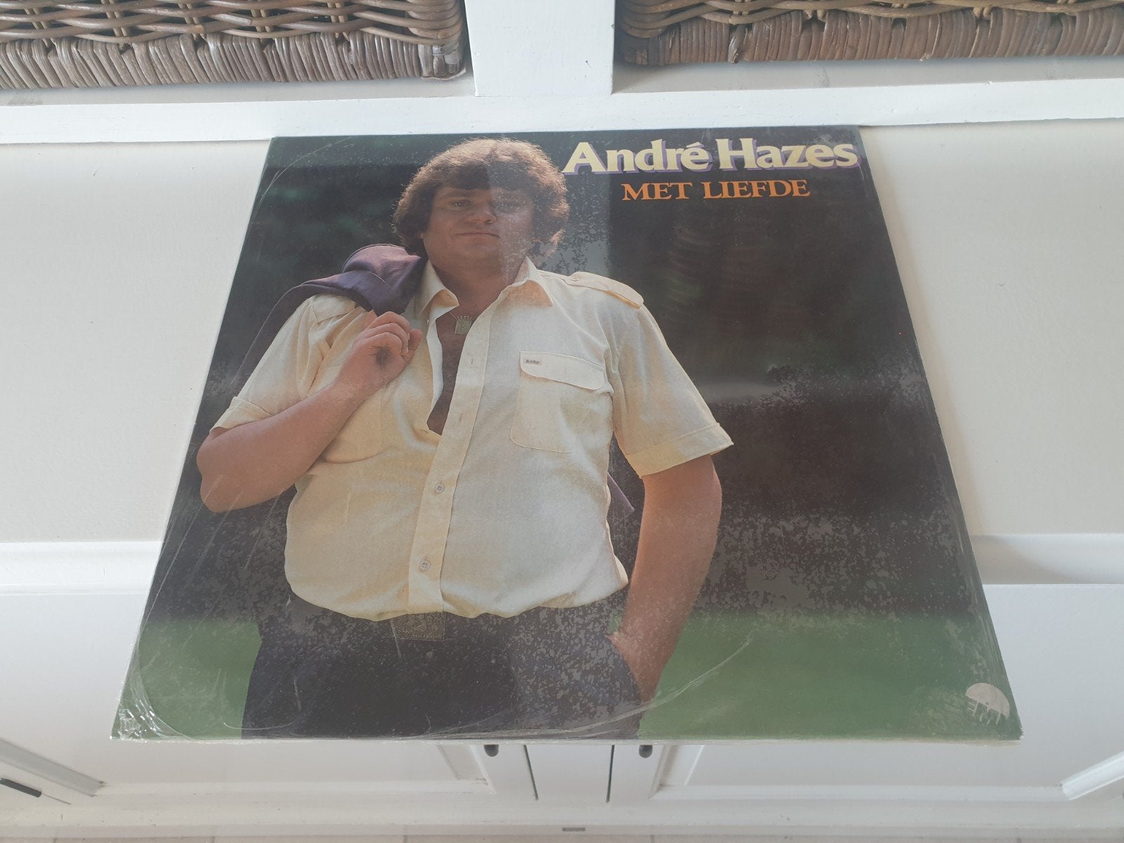 Andre Hazes - Met liefde (lp), Ophalen of Verzenden, Gebruikt, 12 inch, Levenslied of Smartlap