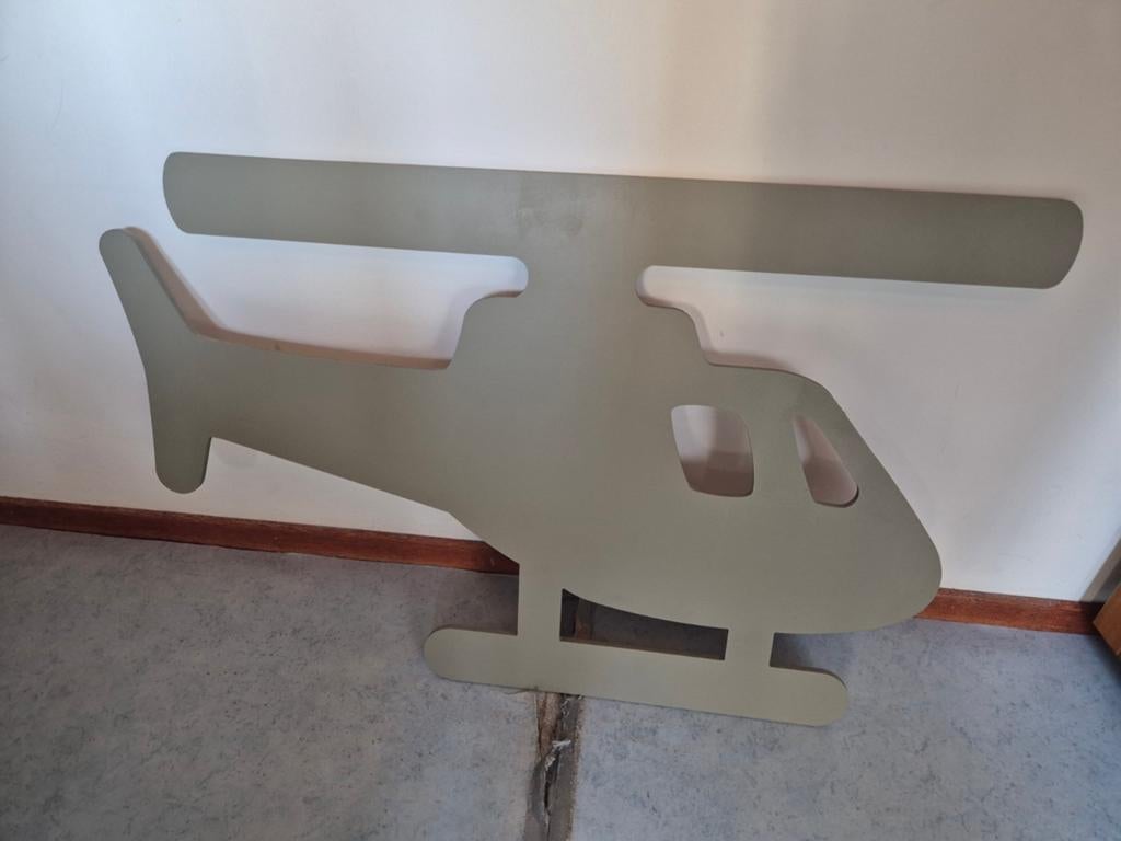Houten helikopter, Ophalen