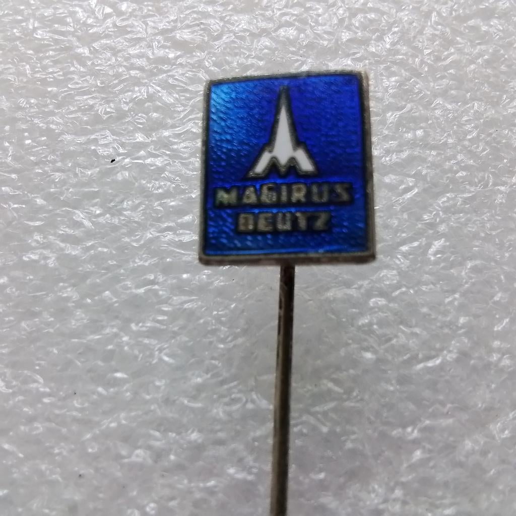 Historische Magirus Deutz,geëmailleerd en gemerkt, Verzamelen, Ophalen of Verzenden, Zo goed als nieuw