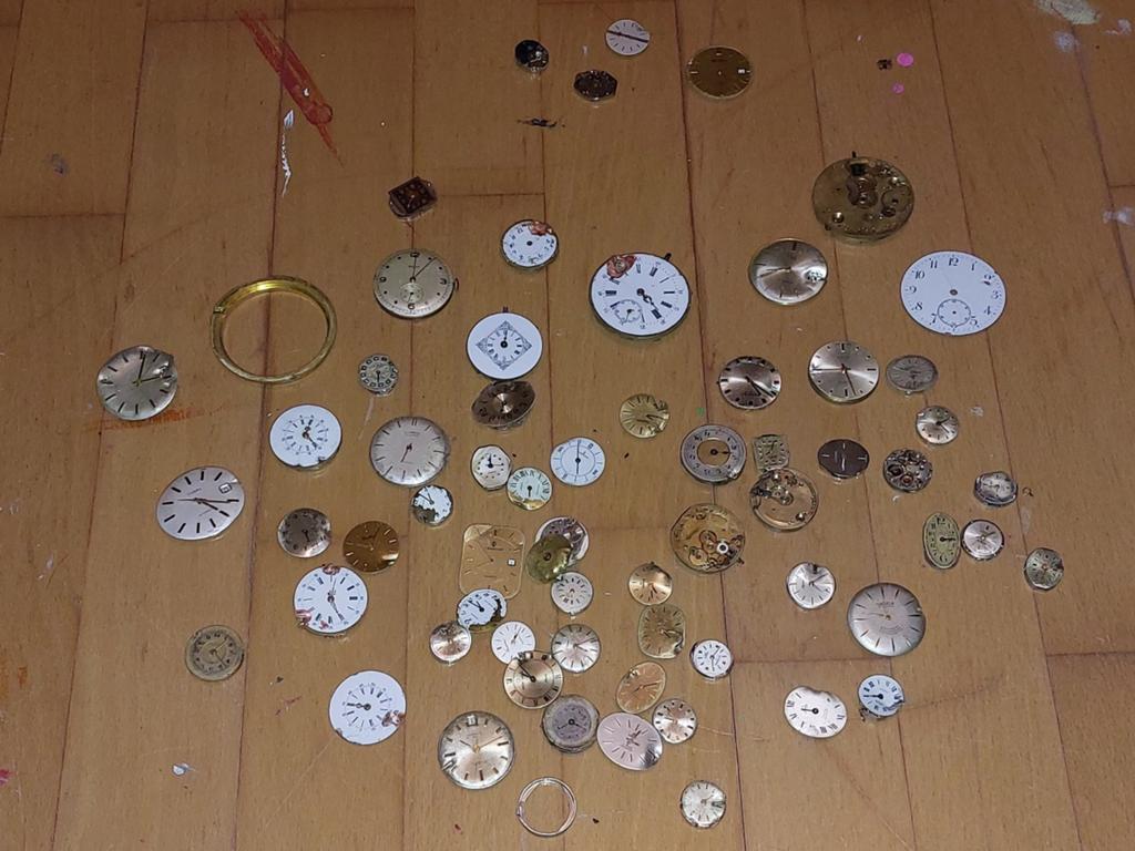 Diverse uurwerken, Ophalen of Verzenden, Gebruikt, Overige materialen, Polshorloge