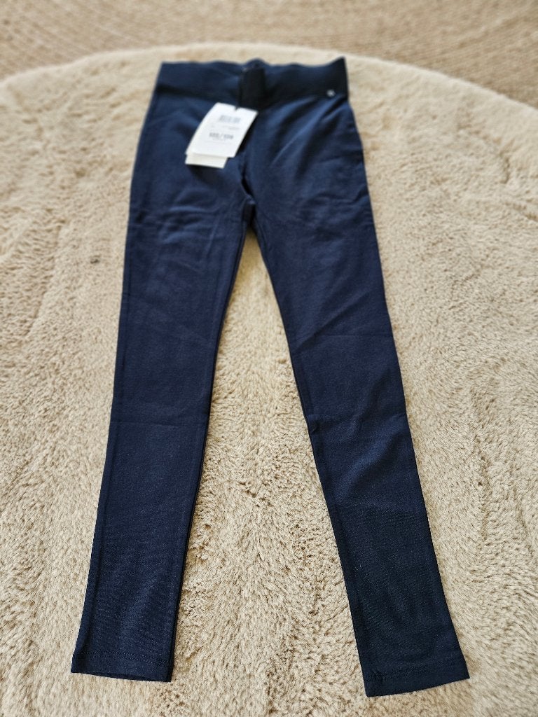 Nieuw! Blauwe legging van we fashion, maat 122-128, Broek, Meisje, Nieuw, Ophalen of Verzenden