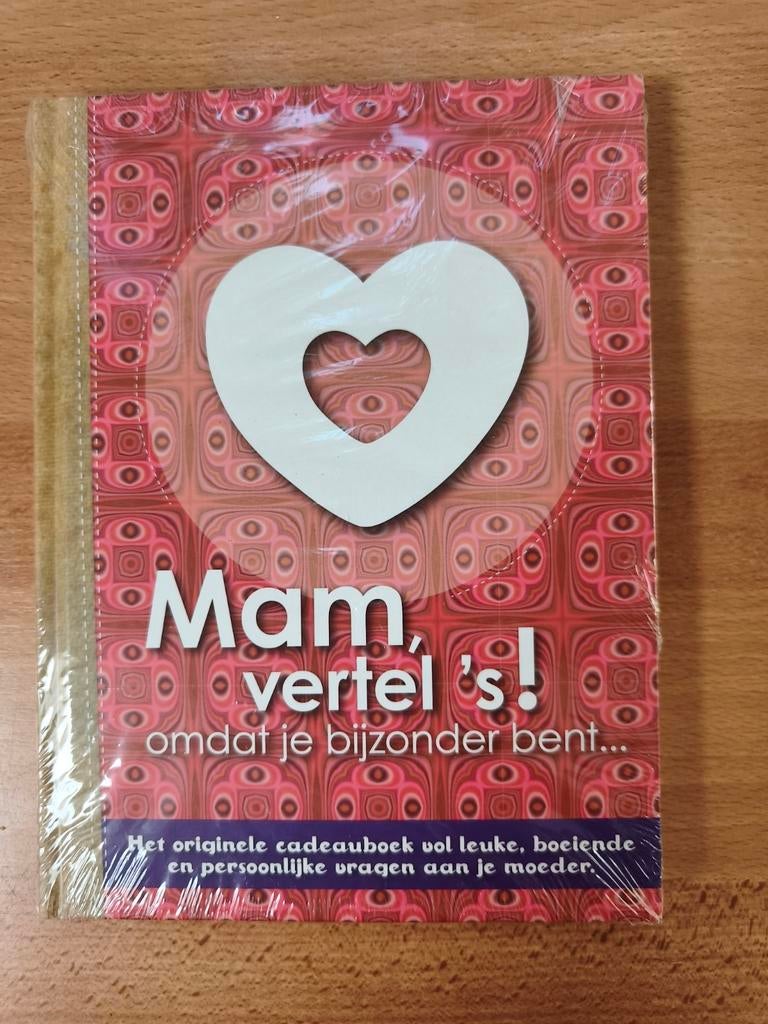 Mam, vertel 's! - Cadeauboek voor moeders (nieuw in folie), Boeken, Ophalen of Verzenden, Nieuw, Elma van Vliet, Overige