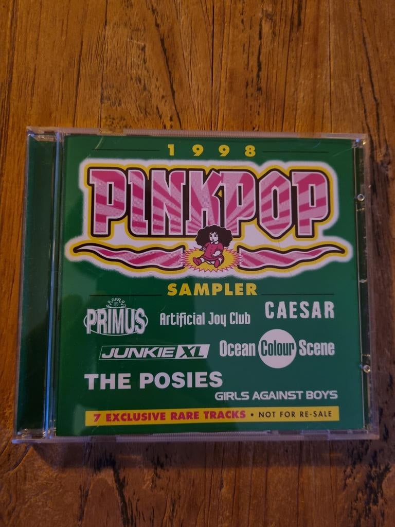 PINKPOP - 4 Verzamelcd's - vanaf 1€., Cd's en Dvd's, Ophalen of Verzenden, Gebruikt