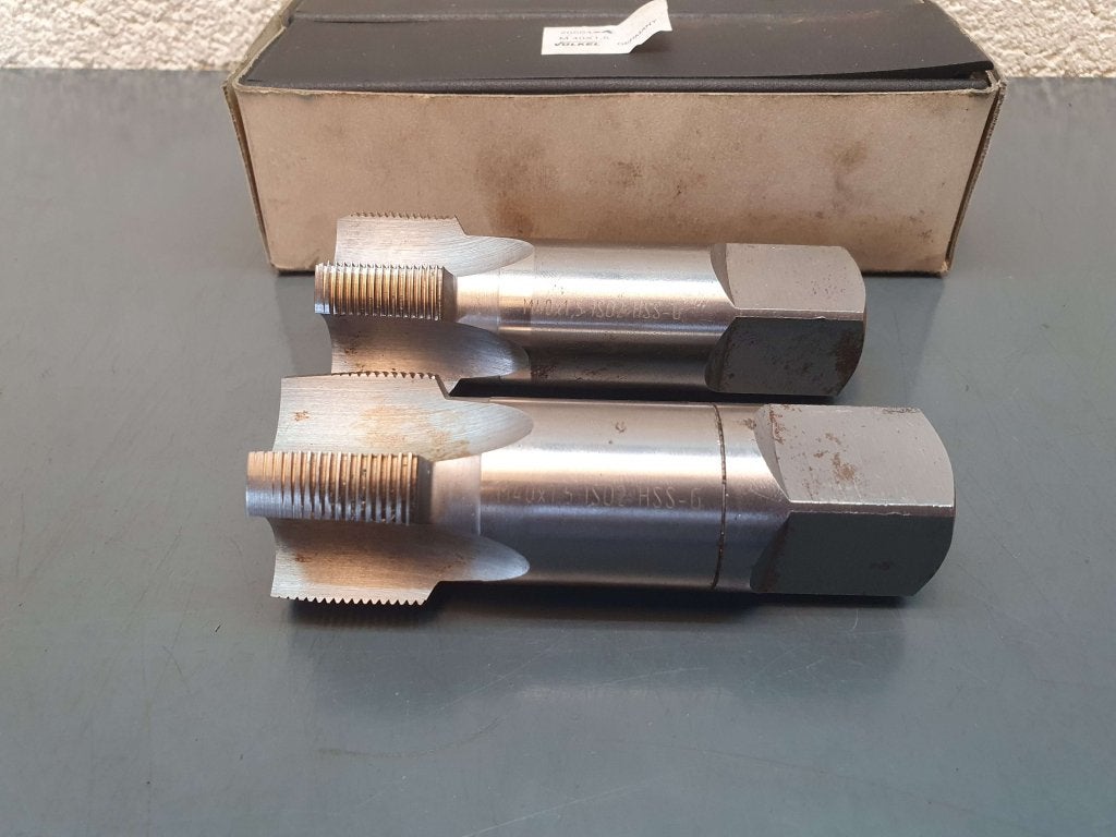 Tapset M40 x 1.5 Volkel 26564 / Vökel tap HSS-G, Niet ingevuld, Niet ingevuld, Ophalen of Verzenden, Zo goed als nieuw